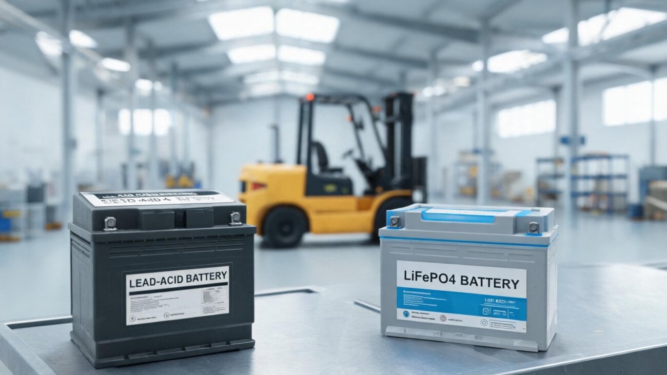 Why LiFePO4 Batteries Power the Future of Industrial Vehicles – article cover image