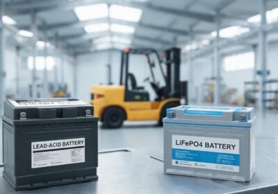 Why LiFePO4 Batteries Power the Future of Industrial Vehicles – article cover image