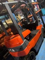 Used Toyota Electric Forklift 7FB15/25 with LiFePO4 Battery
