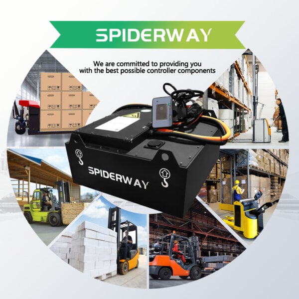 Packaging of Spiderway LiFePO4 battery for Gator TE