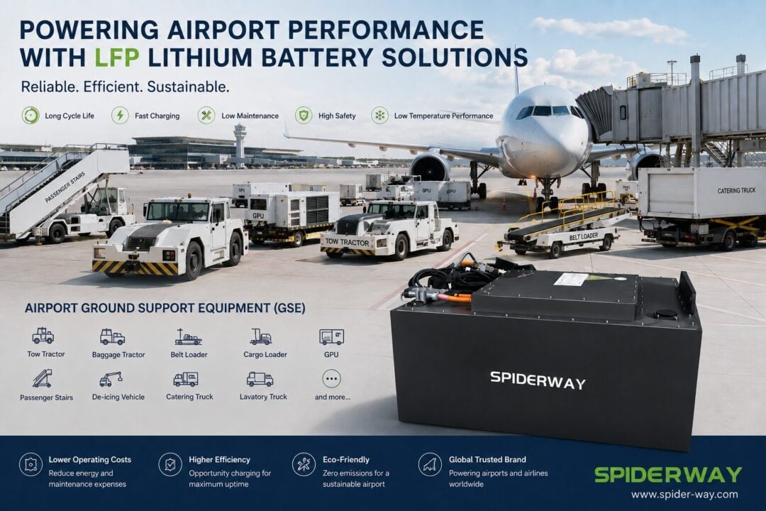 Airport Ground Support Equipment & Lithium Battery Guide