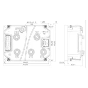 SPIDERWAY PMSM 48V 350A controller for Icon EPIC golf cart