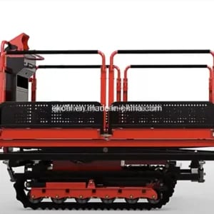 ECAS 200H scissor lift being used for harvesting