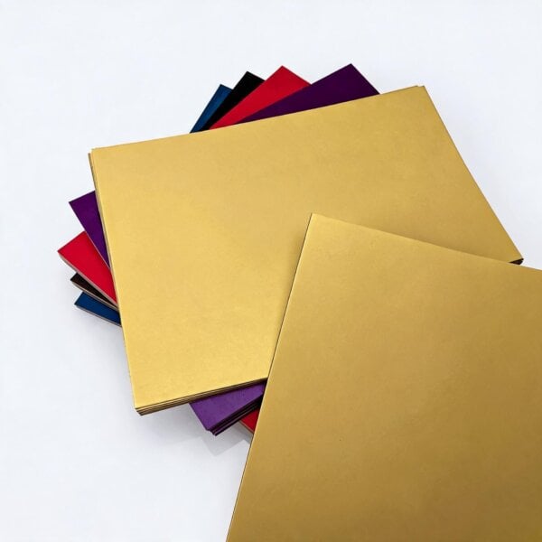 Dyed colored paper for gift box liners and packaging