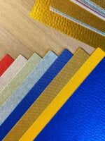 Matte specialty paper with fine, uniform texture.