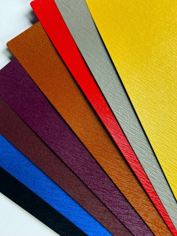 Specialty Paper Sample Close-up of specialty paper sheet.