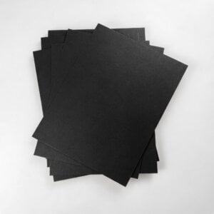 Black Cardboard - Premium Black Core Composite Paperboard for Packaging - main product image