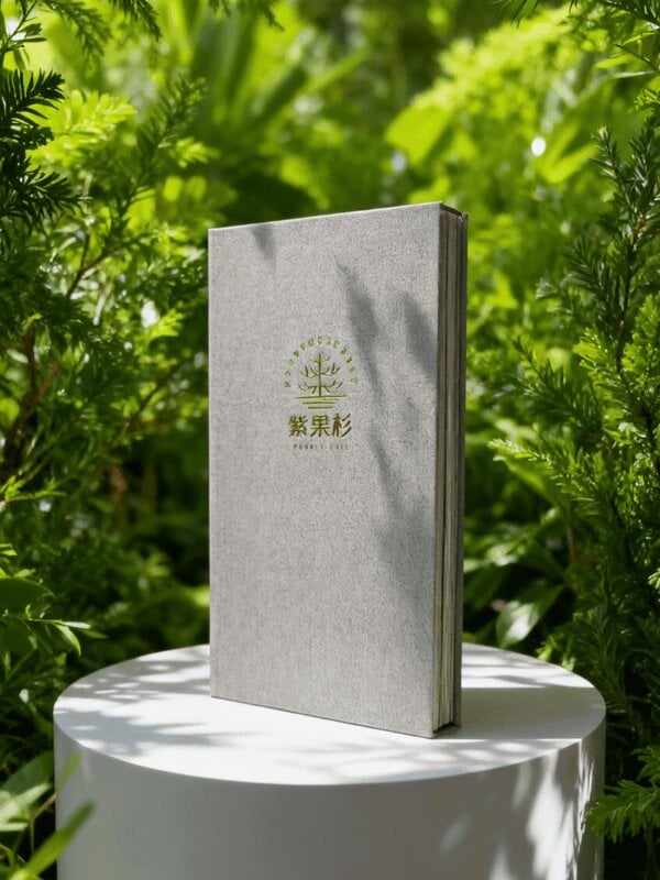 Purple Cedar fine-surface sheet suitable for premium printing.