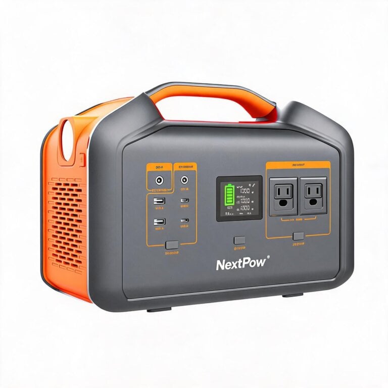 1000W Portable Power Station with 808.08Wh Capacity