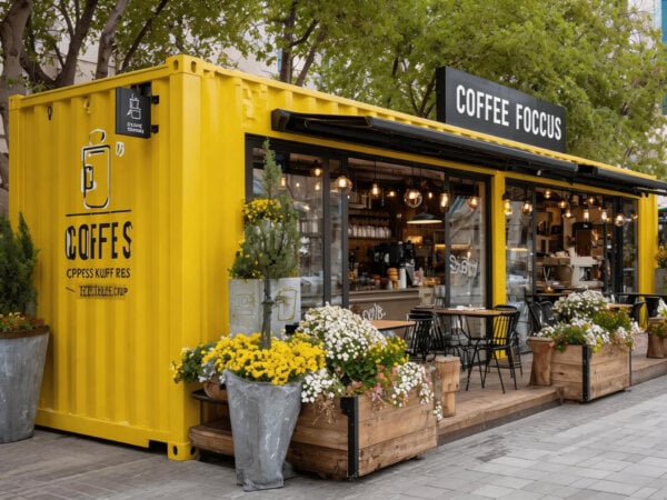 Coffee Shop Container Pop Up Store 20ft Mobile Cafe - Image 3