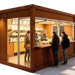 Pop Up Shop Shipping Container Flat Pack Container Store