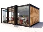 Expandable Container Restaurant Exterior
