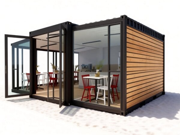 Expandable Container Restaurant Eco-friendly