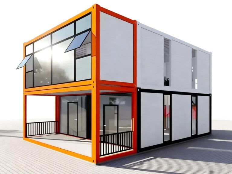 Flat Pack Container Office Commercial Space Solution