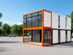 Flat Pack Container Office Exterior 2