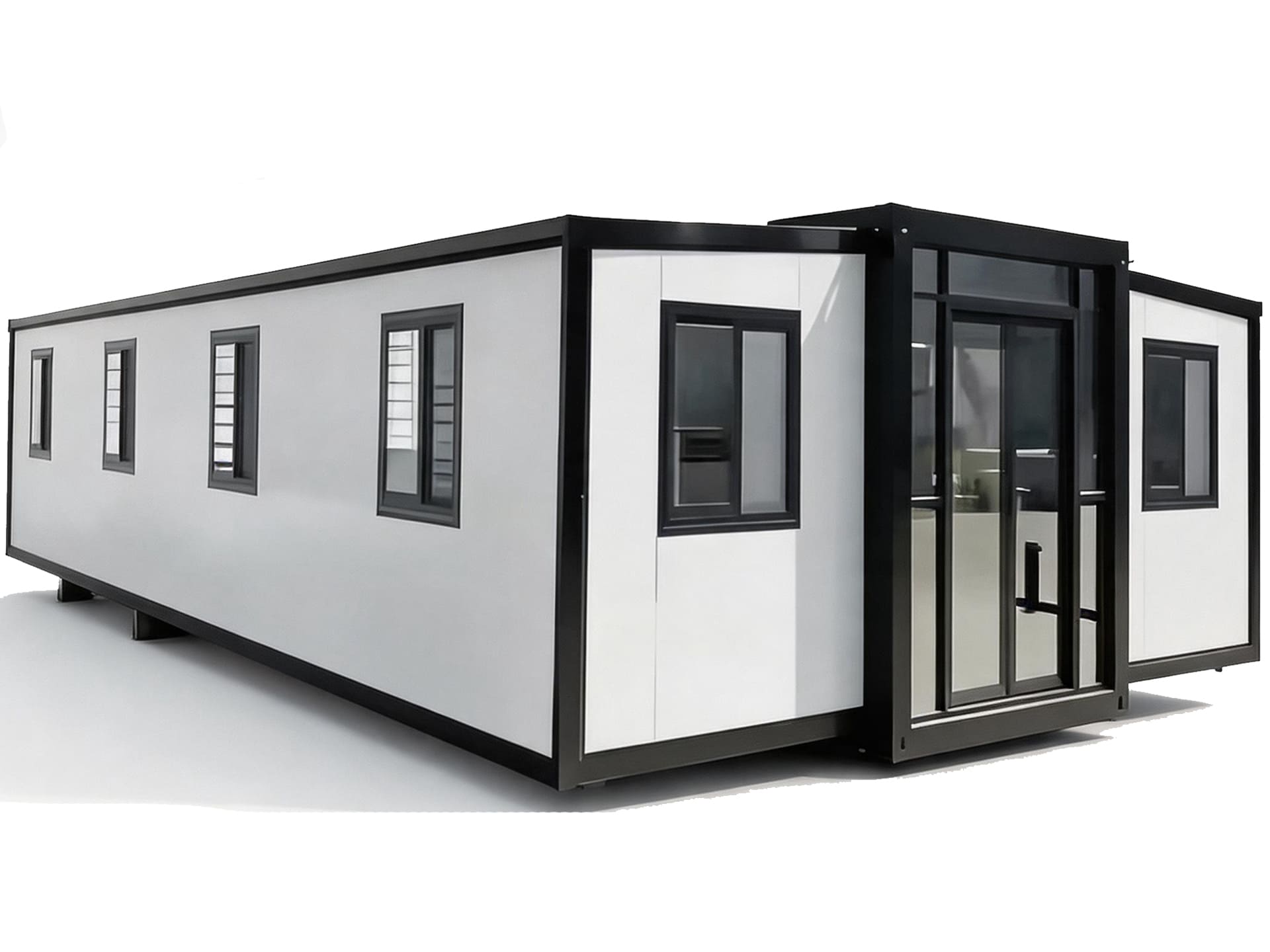 40ft expandable container house with ensuite bathroom