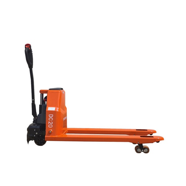 SPIDERWAY OBMSP2004 Walkie Pallet Jack Side View Electric 2 Ton Pallet Truck – SPIDERWAY OBMSP2004 Walkie Pallet Jack