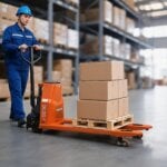 Electric 2 Ton Pallet Truck With LFP Battery - main product image