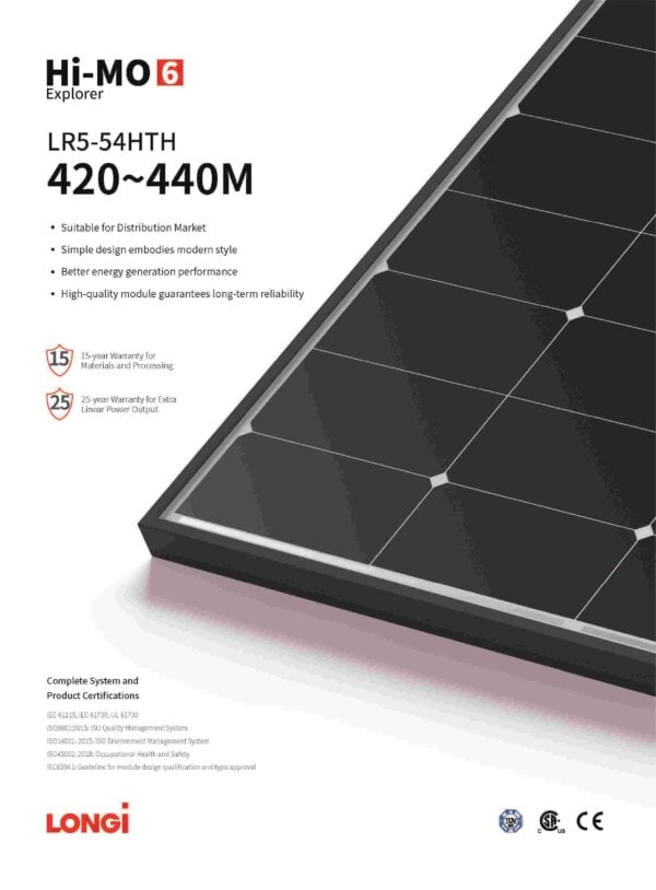 Solar energy product photo