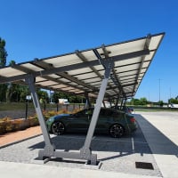 TreeSystem solar carport photovoltaic shelter