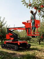 ECAS-100H Electric Crawler Fruit Picker – 8.4m Lift - main product image