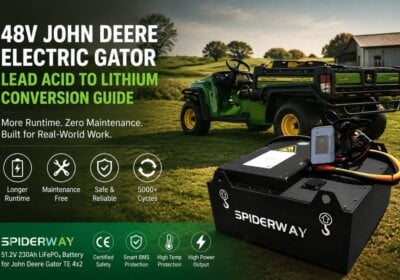48V John Deere Electric Gator Lithium Battery Conversion: Upgrade from Lead Acid to LiFePO₄
