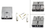 LI7208 battery connector with polarity markings
