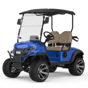 Four-wheel two-seat golf cart by Borcart