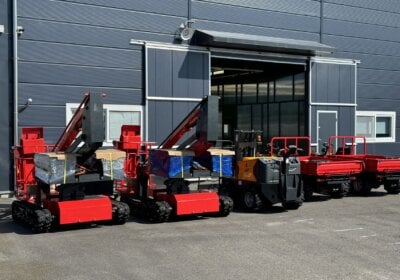 SPIDERWAY electric farm transport vehicle with LiFePO4 battery