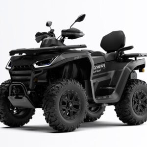 Segway AT10 UTV showing suspension and tires