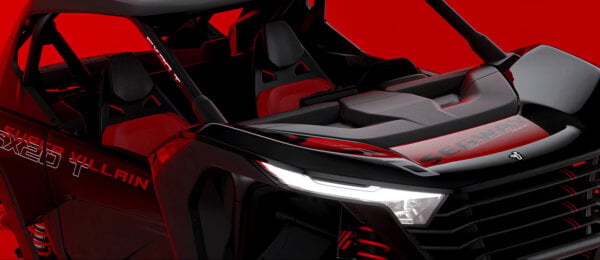 Heavy-duty suspension components on Segway Super Villain SX20T