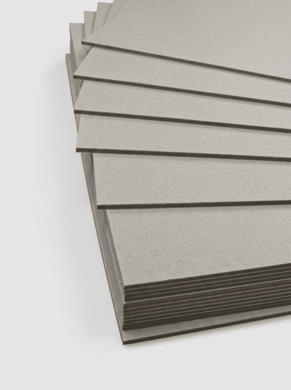 Rigid High Gloss Laminated Cardboard Edge Rigid high gloss laminated cardboard edge showing thickness