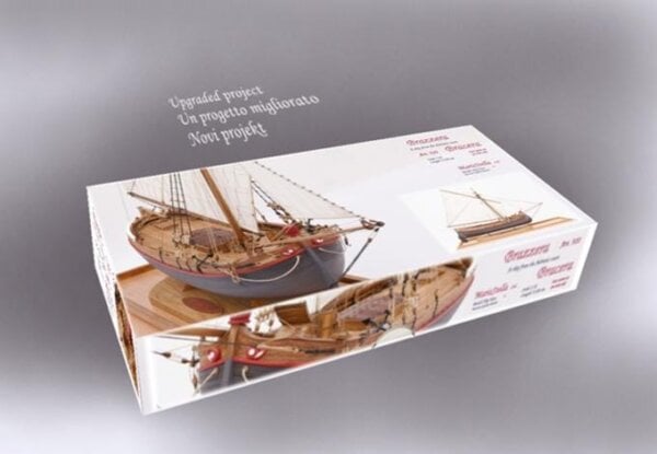 BRAZZERA Ship Model Kit Box BRAZZERA ship model kit box