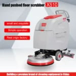 X510 hand push floor scrubber dryer with cleaning width 530mm