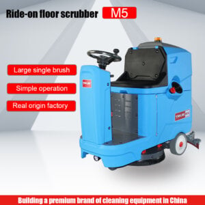 M5 ride-on floor scrubber model