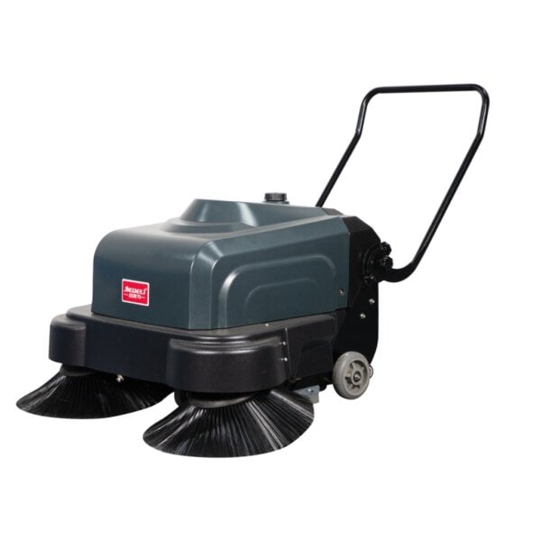 S1050 electric hand push sweeper with vacuum and water spray