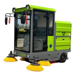 Tanjie TJ-20A electric road sweeper with 2100mm sweeping width