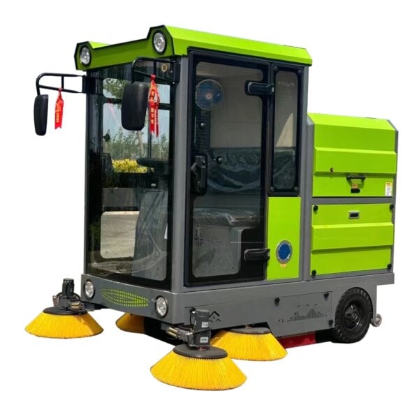 Tanjie TJ-20A electric road sweeper with 2100mm sweeping width