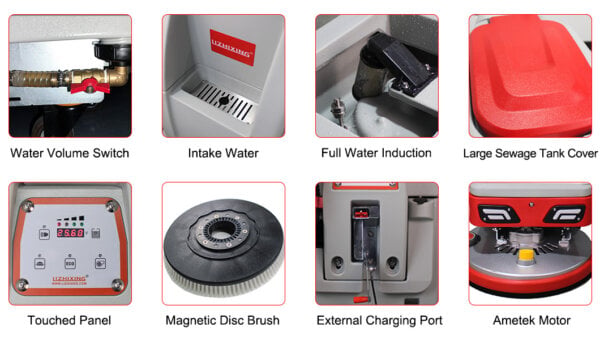 X500 Scrubber Brush X500 scrubber brush detail
