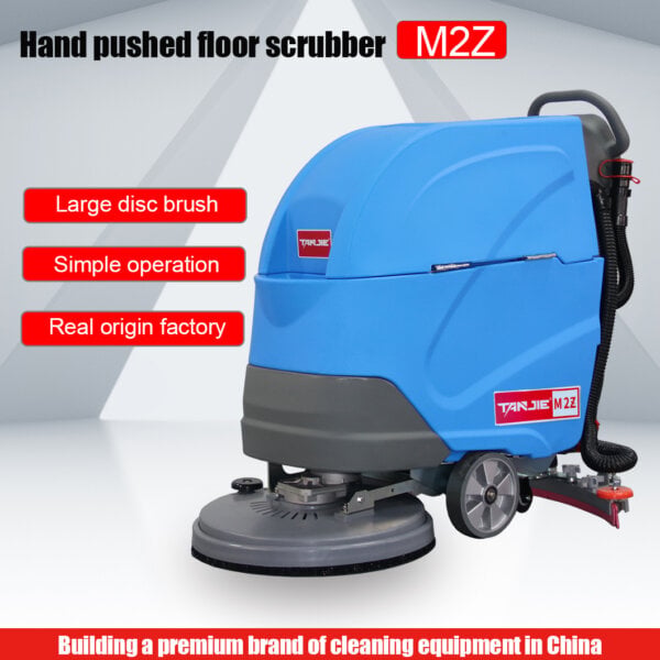 M2Z floor scrubber machine with control panel