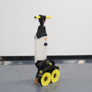 Tanjie M430 compact walk-behind floor scrubber dryer for commercial cleaning