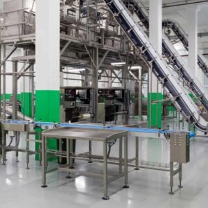 Marvel robot cleaning a manufacturing plant floor