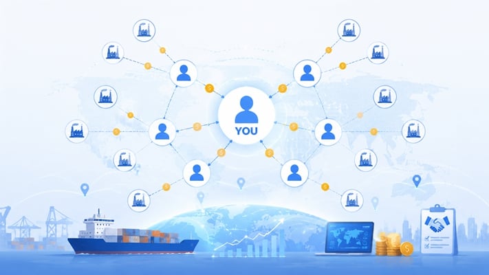 FactorySea affiliate and agent network for B2B manufacturers