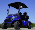 2-Seater White Electric Golf Cart