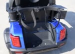 White Electric Golf Cart with Lithium Battery