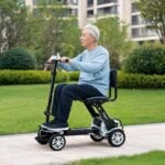 D71 Electric Folding & Telescopic Mobility Scooter - main product image