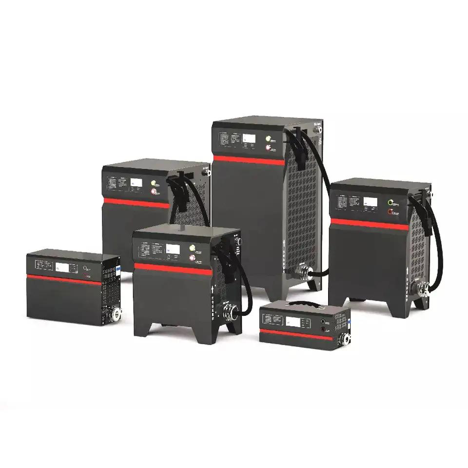 Industrial lithium battery charger for electric vehicles