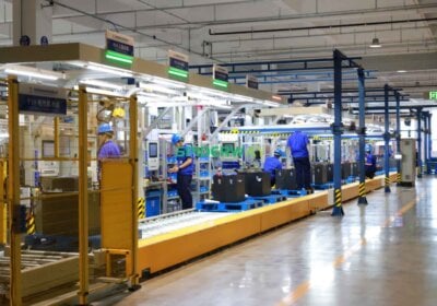 LiFePO4 battery factory assembly at SPIDERWAY