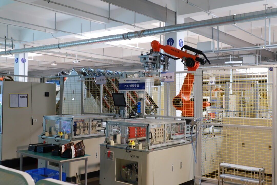 SPIDERWAY LFP lithium battery factory in China