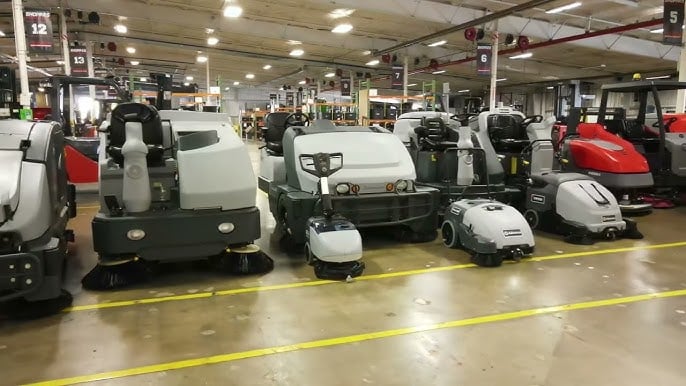 Lithium battery solutions for floor cleaning machines highlighting LiFePO₄ technology